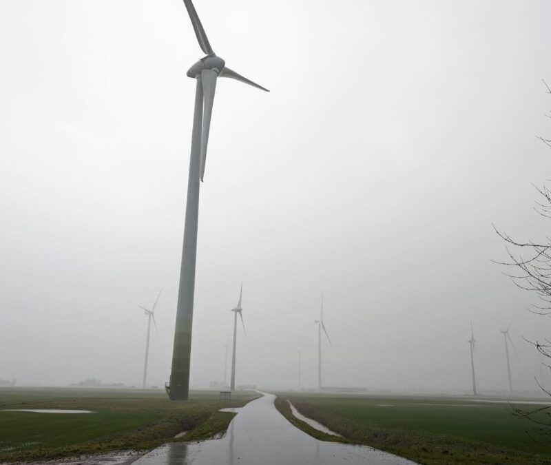 icing windturbines